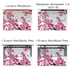 Lex Altern Vinyl MacBook Skin Pink Sakura