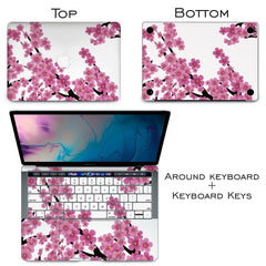 Lex Altern Vinyl MacBook Skin Pink Sakura