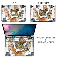 Lex Altern Vinyl MacBook Skin Cat's Theme