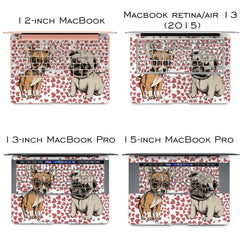 Lex Altern Vinyl MacBook Skin Cute Puppies