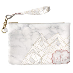 Lex Altern Makeup Bag Marble Geometric