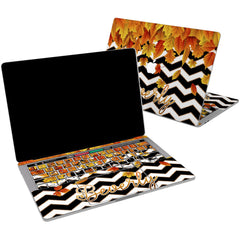 Lex Altern Vinyl MacBook Skin Autumn Leaves for your Laptop Apple Macbook.