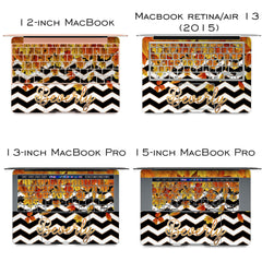 Lex Altern Vinyl MacBook Skin Autumn Leaves