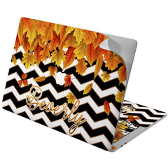 Lex Altern Vinyl MacBook Skin Autumn Leaves