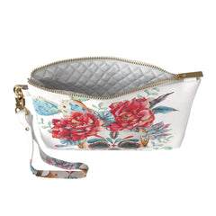 Lex Altern Makeup Bag Colorful Floral Skull