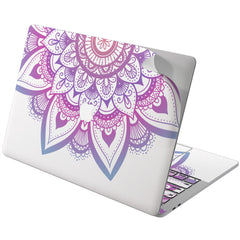 Lex Altern Vinyl MacBook Skin Purple Mandala