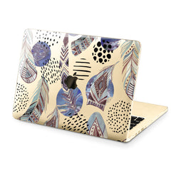 Lex Altern Hard Plastic MacBook Case Indian Feathers