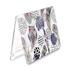 Lex Altern Hard Plastic MacBook Case Indian Feathers