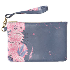 Lex Altern Makeup Bag Pink Poppies Print