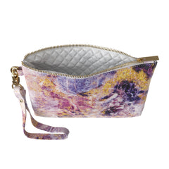 Lex Altern Makeup Bag Purple Abstract Art