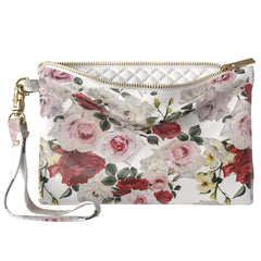 Lex Altern Makeup Bag White Roses