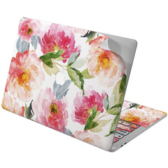 Lex Altern Vinyl MacBook Skin Watercolor Peony Theme