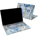 Lex Altern Vinyl MacBook Skin Blue Paint