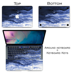 Lex Altern Vinyl MacBook Skin Creative Blue Art