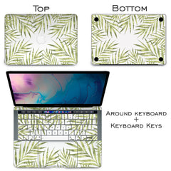 Lex Altern Vinyl MacBook Skin Gentle Green Branches