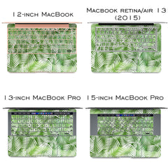 Lex Altern Vinyl MacBook Skin Cute Green Fern