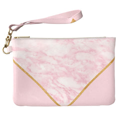 Lex Altern Makeup Bag Triangle Marble