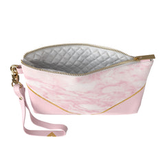 Lex Altern Makeup Bag Triangle Marble