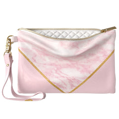 Lex Altern Makeup Bag Triangle Marble