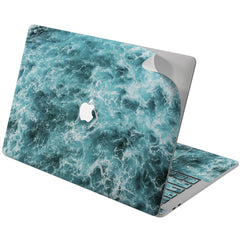 Lex Altern Vinyl MacBook Skin Aqua Waves