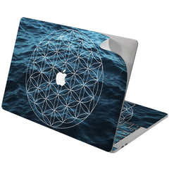 Lex Altern Vinyl MacBook Skin White Boho Print