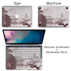 Lex Altern Vinyl MacBook Skin Japanese Art