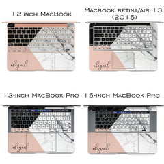 Lex Altern Vinyl MacBook Skin geometric Marble