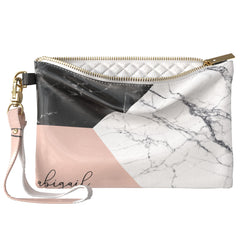 Lex Altern Makeup Bag Geometric Marble