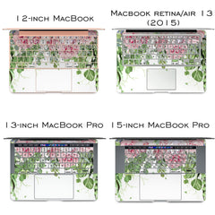 Lex Altern Vinyl MacBook Skin Rose Garden