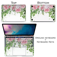 Lex Altern Vinyl MacBook Skin Rose Garden