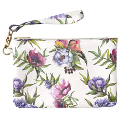 Lex Altern Makeup Bag Purple Peony Bloom