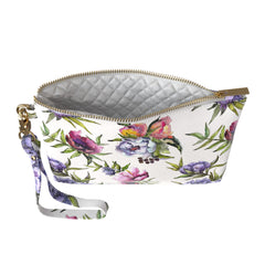 Lex Altern Makeup Bag Purple Peony Bloom