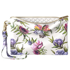 Lex Altern Makeup Bag Purple Peony Bloom