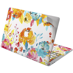 Lex Altern Vinyl MacBook Skin Colorful Flowers