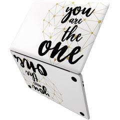 Lex Altern Vinyl MacBook Skin You Are The One