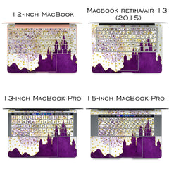 Lex Altern Vinyl MacBook Skin  Castle