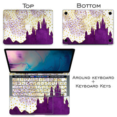 Lex Altern Vinyl MacBook Skin  Castle