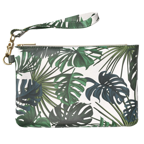 Lex Altern Makeup Bag Monstera Pattern