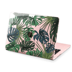 Lex Altern Hard Plastic MacBook Case Monstera Art Pattern