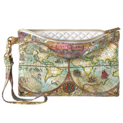 Lex Altern Makeup Bag Vintage Map