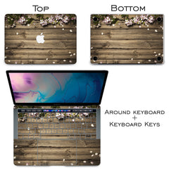 Lex Altern Vinyl MacBook Skin Cherry Blossom