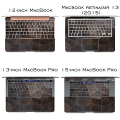 Lex Altern Vinyl MacBook Skin Bronze Wood