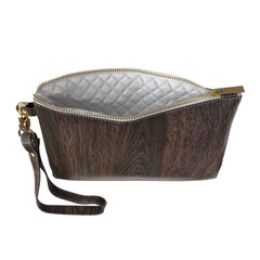 Lex Altern Makeup Bag Dark Wood