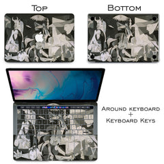 Lex Altern Vinyl MacBook Skin Picasso Guernica