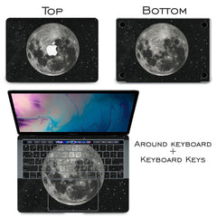 Lex Altern Vinyl MacBook Skin Full Moon