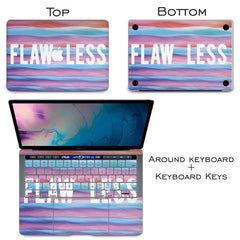 Lex Altern Vinyl MacBook Skin Flawless