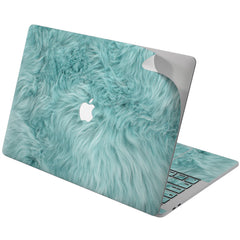 Lex Altern Vinyl MacBook Skin Blue Fur