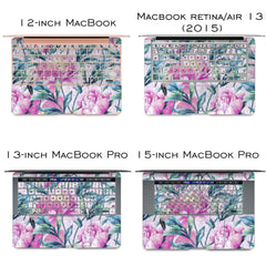 Lex Altern Vinyl MacBook Skin Puzzle Blossom