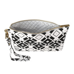 Lex Altern Makeup Bag Black and White