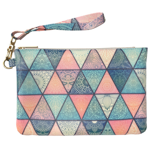 Lex Altern Makeup Bag Triangle Pattern